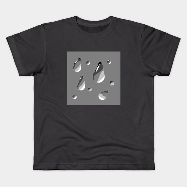 ink drops Kids T-Shirt by prettyguardianstudio